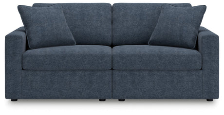 Modmax Ink 2-Piece Modular Next-Gen Nuvella™ Performance Fabric Loveseat by Ashley at Eve Furniture