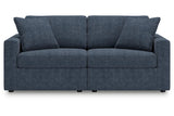 Modmax Ink 2-Piece Performance Fabric Sectional by Ashley at Eve Furniture