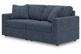 Modmax Ink 2-Piece Performance Fabric Sectional by Ashley at Eve Furniture