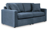 Modmax Ink 2-Piece Performance Fabric Sectional by Ashley at Eve Furniture