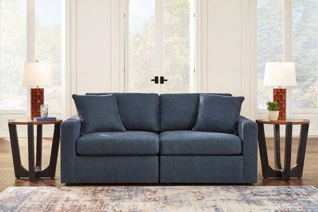 Modmax Ink 2-Piece Performance Fabric Sectional by Ashley at Eve Furniture