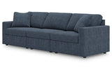Modmax Ink 3-Piece Performance Fabric Sectional Sofa by Ashley at Eve Furniture