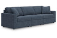 Modmax Ink 3-Piece Performance Fabric Sectional Sofa by Ashley at Eve Furniture