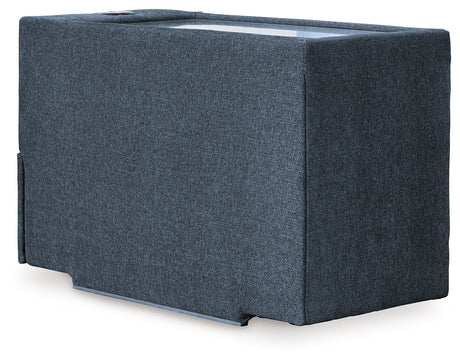 Modmax Ink 3-Piece Sectional and 2 Ottomans by Ashley at Eve Furniture