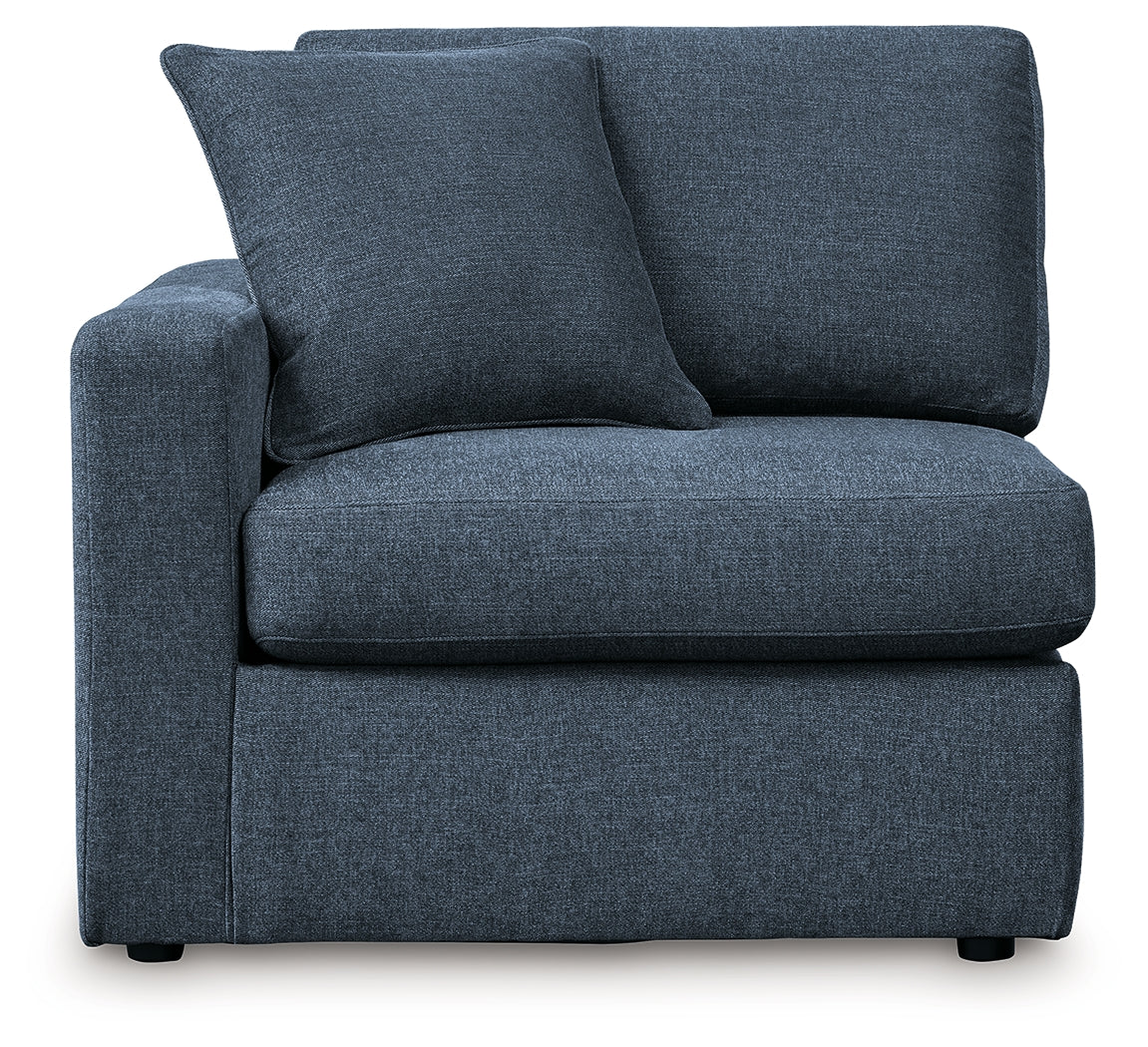 Modmax Ink 3-Piece Sectional and 2 Ottomans by Ashley at Eve Furniture