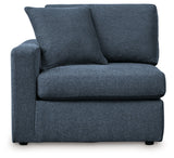 Modmax Ink 3-Piece Sectional and 2 Ottomans by Ashley at Eve Furniture