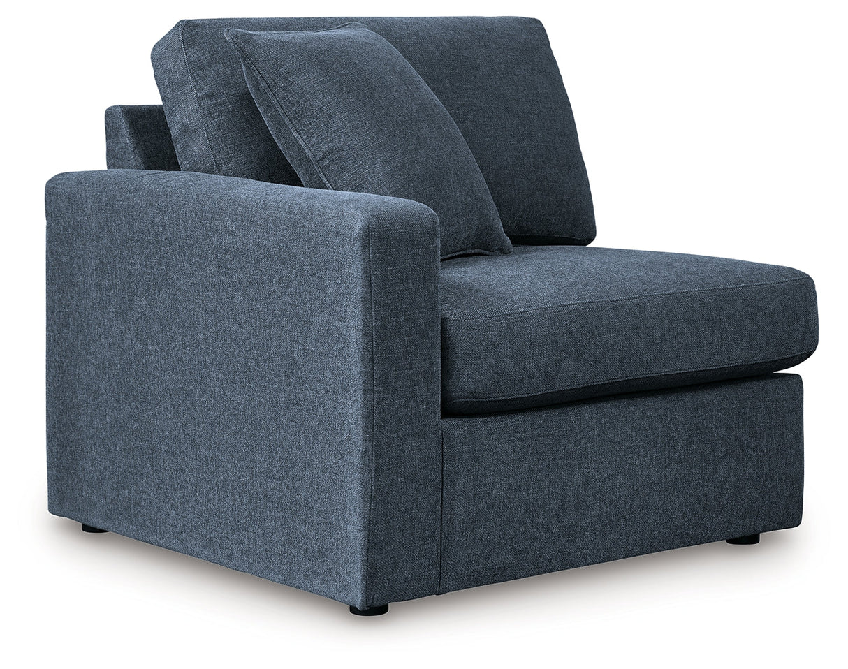 Modmax Ink 3-Piece Sectional and 2 Ottomans by Ashley at Eve Furniture
