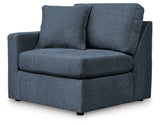 Modmax Ink 3-Piece Sectional and 2 Ottomans by Ashley at Eve Furniture