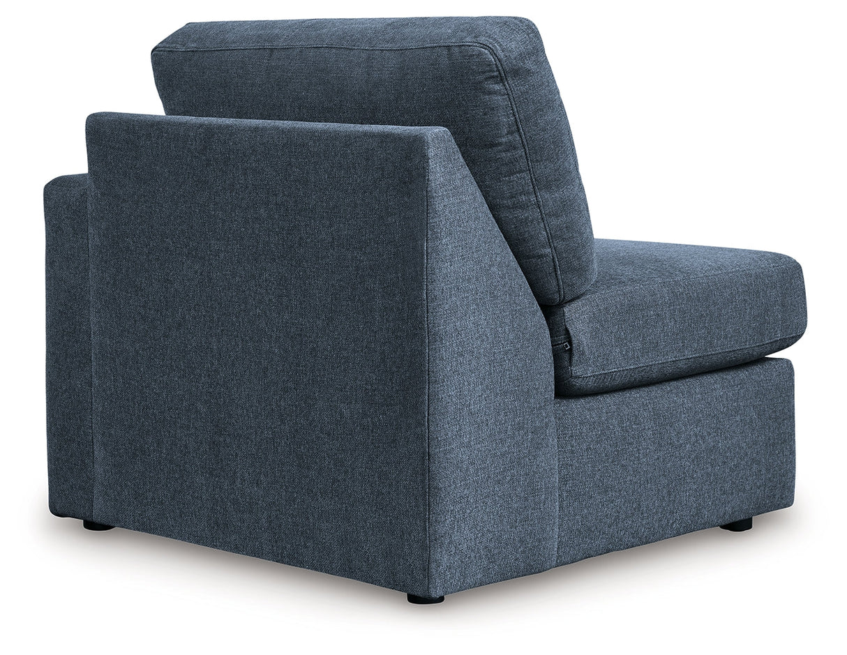 Modmax Ink 3-Piece Sectional and 2 Ottomans by Ashley at Eve Furniture