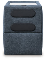 Modmax Ink 3-Piece Sectional and 2 Ottomans by Ashley at Eve Furniture