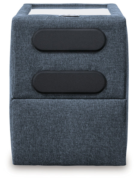 Modmax Ink 3-Piece Sectional and 2 Ottomans by Ashley at Eve Furniture