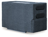 Modmax Ink 3-Piece Sectional and 2 Ottomans by Ashley at Eve Furniture
