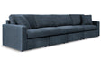 Modmax Ink 4-Piece Performance Fabric Sectional by Ashley at Eve Furniture
