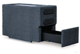 Modmax Ink 4-Piece Sectional with Ottoman by Ashley at Eve Furniture