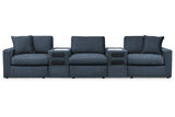 Modmax Ink 5-Piece Performance Fabric Modular Sectional by Ashley at Eve Furniture