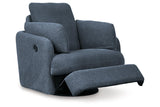 Modmax Ink 5-Piece Sectional and Swivel Glider Recliner by Ashley at Eve Furniture