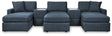 Modmax Ink 5-Piece Sectional with Ottoman by Ashley at Eve Furniture