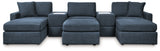 Modmax Ink 5-Piece Sectional with Ottoman by Ashley at Eve Furniture