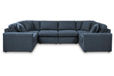 Modmax Ink 6-Piece Performance Fabric Modular Sectional by Ashley at Eve Furniture