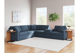 Modmax Ink 6-Piece Performance Fabric Modular Sectional by Ashley at Eve Furniture