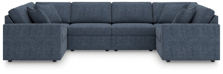 Modmax Ink 6-Piece Sectional with Ottoman by Ashley at Eve Furniture