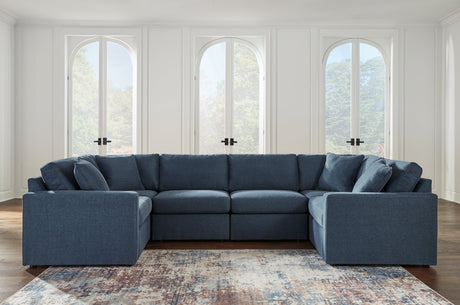 Modmax Ink 6-Piece Sectional with Ottoman by Ashley at Eve Furniture