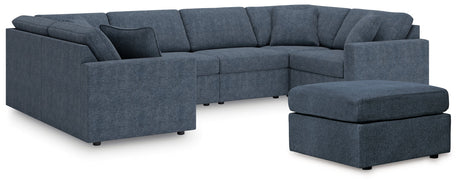 Modmax Ink 6-Piece Sectional with Ottoman by Ashley at Eve Furniture