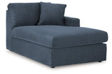 Modmax Ink 6-Piece Sectional with RAF Chaise by Ashley at Eve Furniture