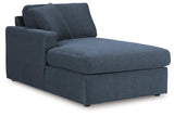 Modmax Ink 8-Piece Sectional with Audio and LAF Chaise by Ashley at Eve Furniture
