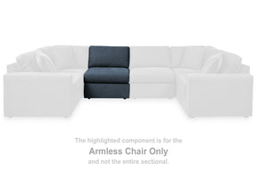Modmax Ink Armless Chair by Ashley at Eve Furniture