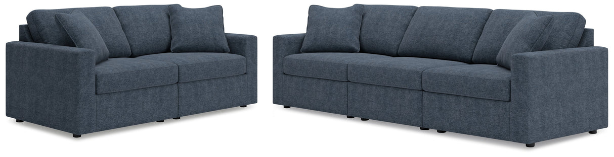 Modmax Ink Sofa and Loveseat by Ashley at Eve Furniture