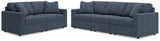 Modmax Ink Sofa and Loveseat by Ashley at Eve Furniture