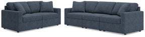 Modmax Ink Sofa and Loveseat by Ashley at Eve Furniture
