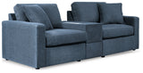 Modmax Ink Sofa and Loveseat with Storage Console by Ashley at Eve Furniture