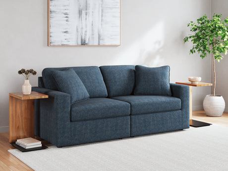 Modmax Ink Sofa and Loveseat with Storage Console by Ashley at Eve Furniture