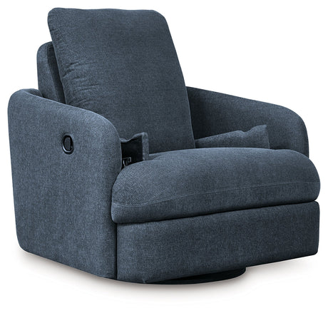 Modmax Ink Swivel Glider Recliner by Ashley at Eve Furniture