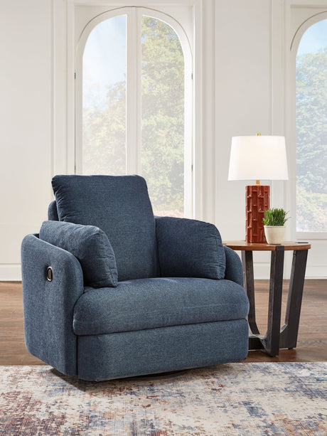 Modmax Ink Swivel Glider Recliner by Ashley at Eve Furniture