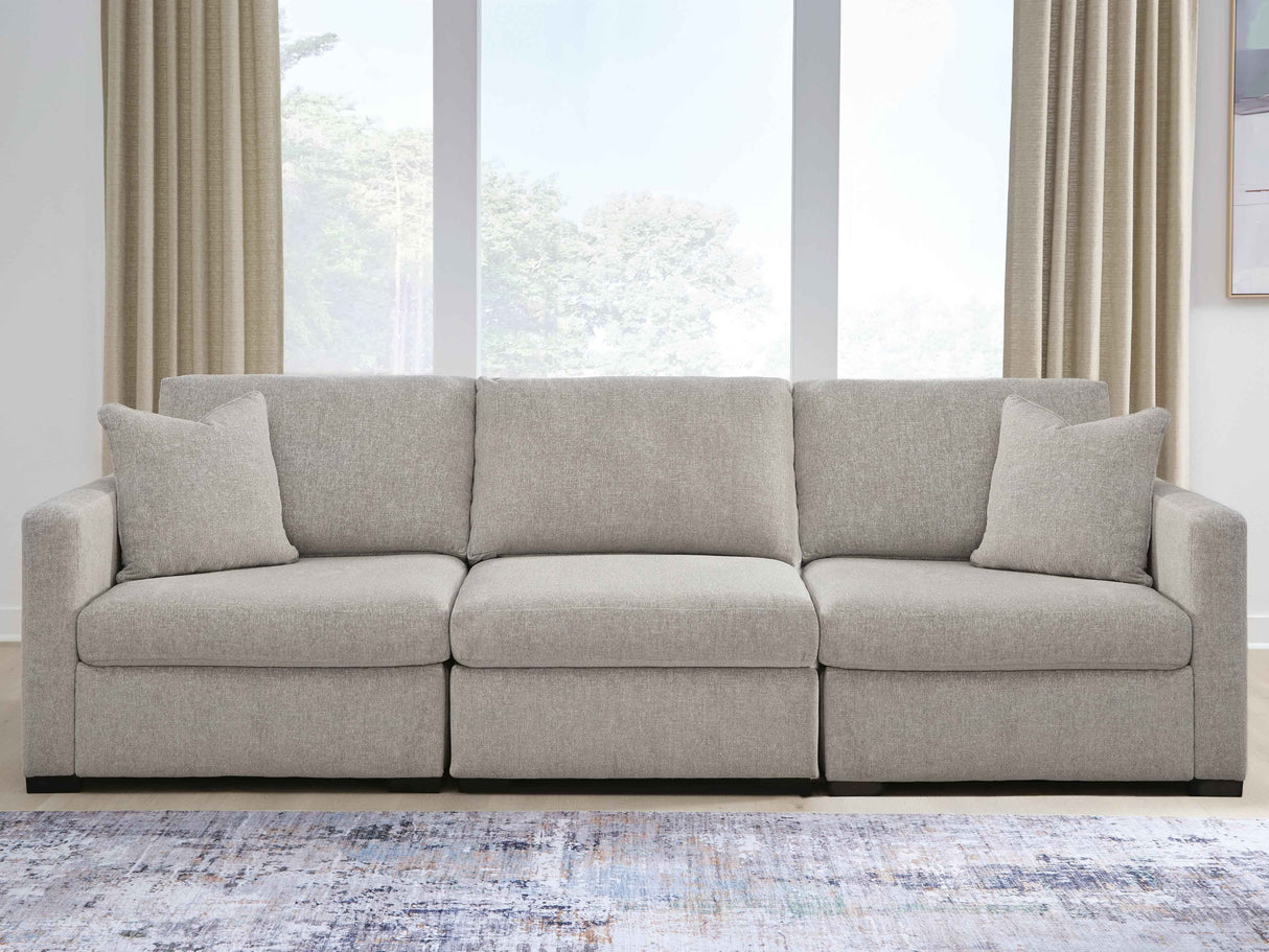 ModMax Luxe Flint 3-Piece Sectional Sofa by Ashley at Eve Furniture