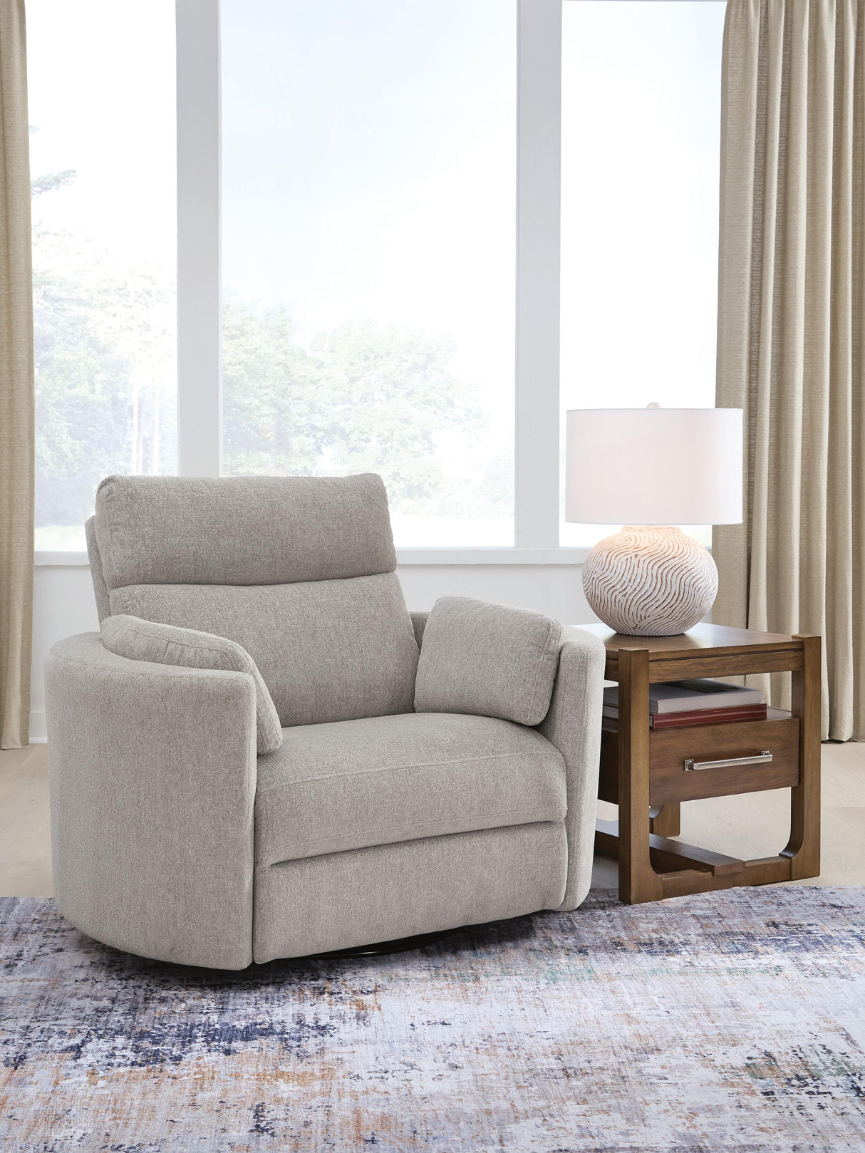 ModMax Luxe Flint Living Room Set by Ashley at Eve Furniture