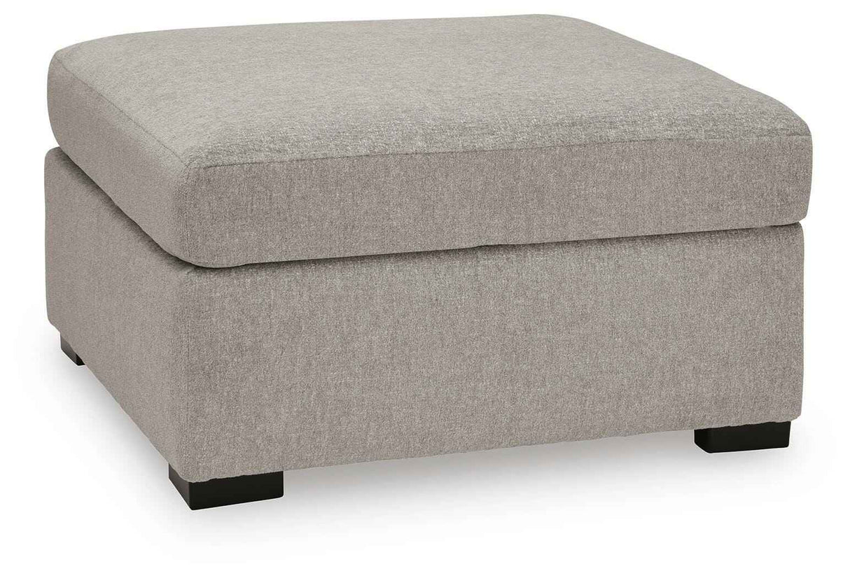 ModMax Luxe Flint Oversized Accent Ottoman by Ashley at Eve Furniture