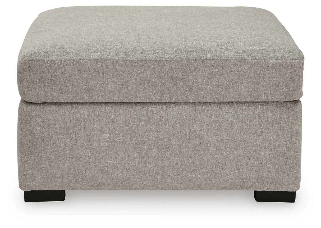ModMax Luxe Flint Oversized Accent Ottoman by Ashley at Eve Furniture