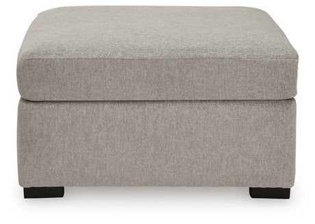 ModMax Luxe Flint Oversized Accent Ottoman by Ashley at Eve Furniture