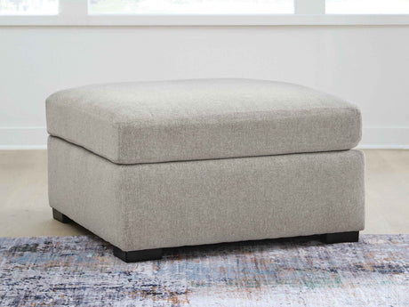 ModMax Luxe Flint Oversized Accent Ottoman by Ashley at Eve Furniture