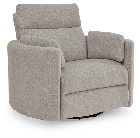ModMax Luxe Flint Swivel Glider Power Recliner by Ashley at Eve Furniture