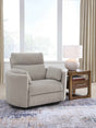 ModMax Luxe Flint Swivel Glider Power Recliner by Ashley at Eve Furniture