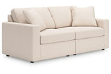 Modmax Oyster 2-Piece Sectional by Ashley at Eve Furniture