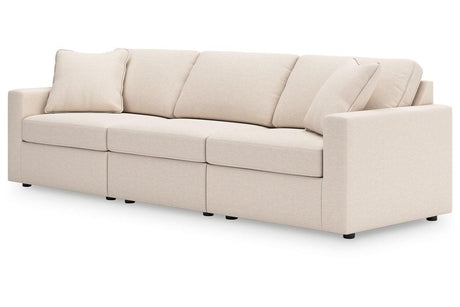 Modmax Oyster 3-Piece Sectional by Ashley at Eve Furniture
