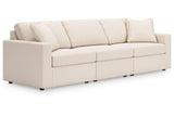 Modmax Oyster 3-Piece Sectional by Ashley at Eve Furniture