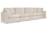 Modmax Oyster 4-Piece Sectional by Ashley at Eve Furniture