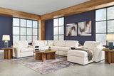 Modmax Oyster 4-Piece Sectional with Ottoman by Ashley at Eve Furniture